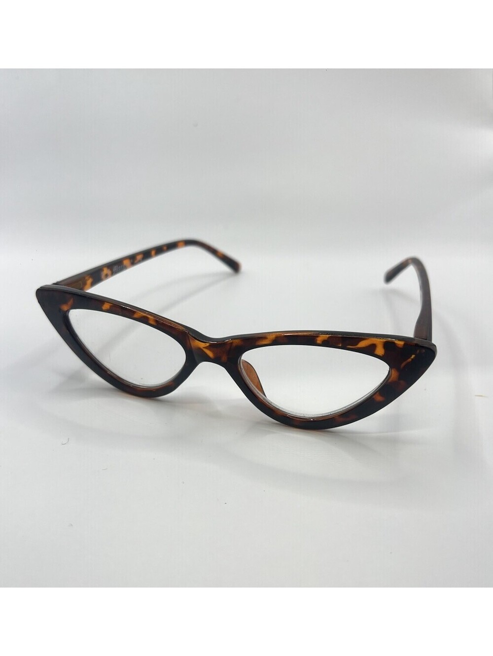 A.J. Morgan Tortoise Shell Cat Eye Reading Glasses +2.50